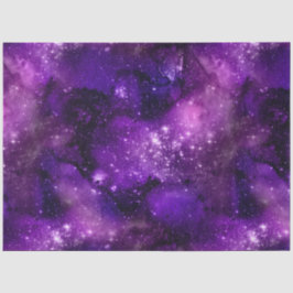 Papel De Seda Serie Diseño Galaxia Púrpura 3