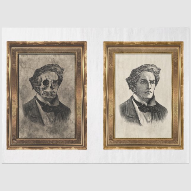 Papel De Seda Serie Dorian Gray Diseño 14 (Anverso)