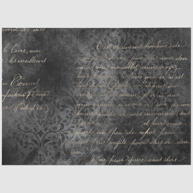 Papel De Seda Serie Dorian Gray Diseño 17 (Anverso)
