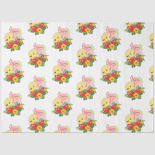 Papel De Seda Serie Flamingo Tropical Diseño 13