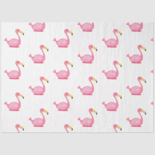 Papel De Seda Serie Flamingo Tropical Diseño 6