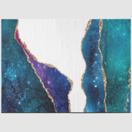 Papel De Seda Serie Galaxy Agate Diseño 3