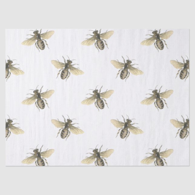 Papel De Seda Serie Honey Bee Diseño 3 (Anverso)