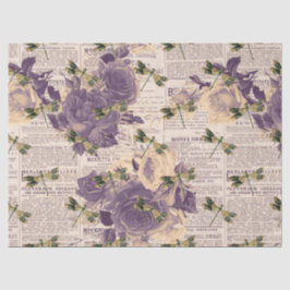 Papel De Seda Serie Libélulas Vintage Diseño 6