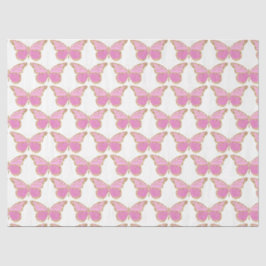 Papel De Seda Serie Mariposas Brillantes Diseño 10