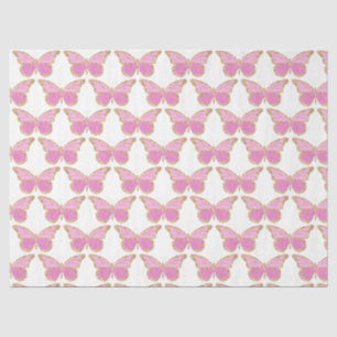 Papel De Seda Serie Mariposas Brillantes Diseño 10