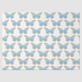 Papel De Seda Serie Mariposas Brillantes Diseño 4