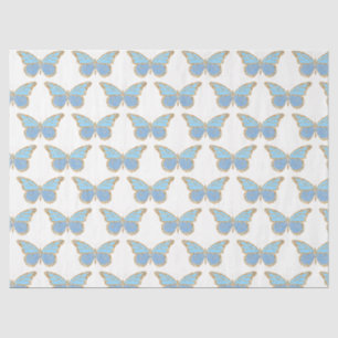 Papel De Seda Serie Mariposas Brillantes Diseño 4