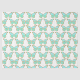 Papel De Seda Serie Mariposas Brillantes Diseño 6