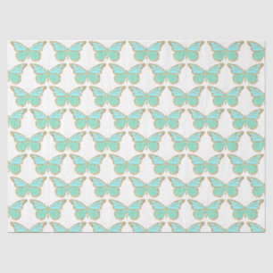 Papel De Seda Serie Mariposas Brillantes Diseño 6
