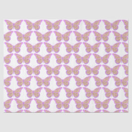 Papel De Seda Serie Mariposas Brillantes Diseño 7