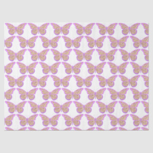 Papel De Seda Serie Mariposas Brillantes Diseño 7
