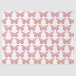 Papel De Seda Serie Mariposas Brillantes Diseño 9