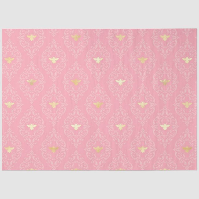 Papel De Seda Serie Princesa Abeja Diseño #3 (Anverso)