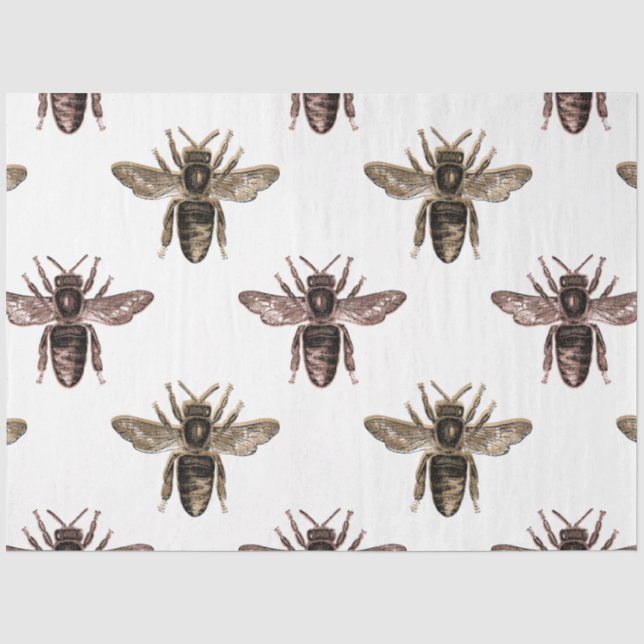 Papel De Seda Serie Princesa Abeja Diseño 30 (Anverso)