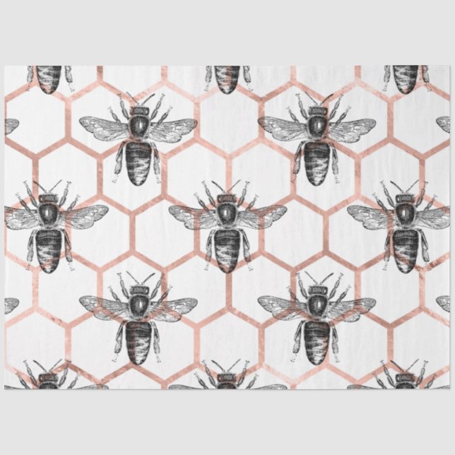 Papel De Seda Serie Princesa Abeja Diseño 36 (Anverso)
