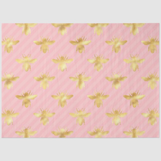 Papel De Seda Serie Princesa Abeja Diseño #7 (Anverso)