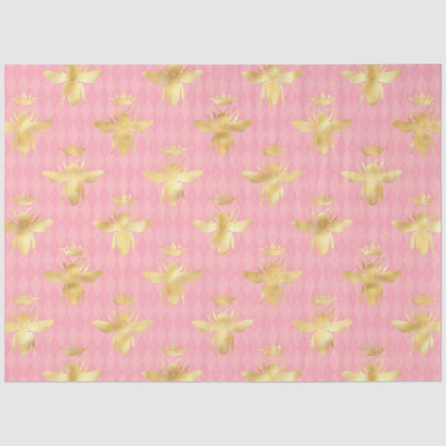 Papel De Seda Serie Princesa Abeja Diseño #9 (Anverso)