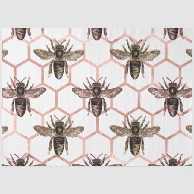 Papel De Seda Serie Princess Bee Diseño 34 (Anverso)