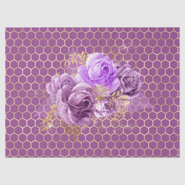 Papel De Seda Serie Queen Bee Diseño 23 (Anverso)