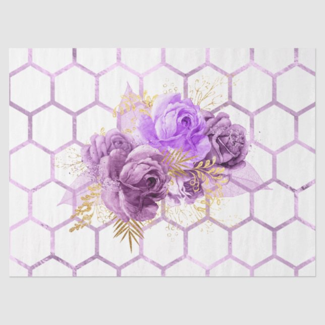 Papel De Seda Serie Queen Bee Diseño 25 (Anverso)
