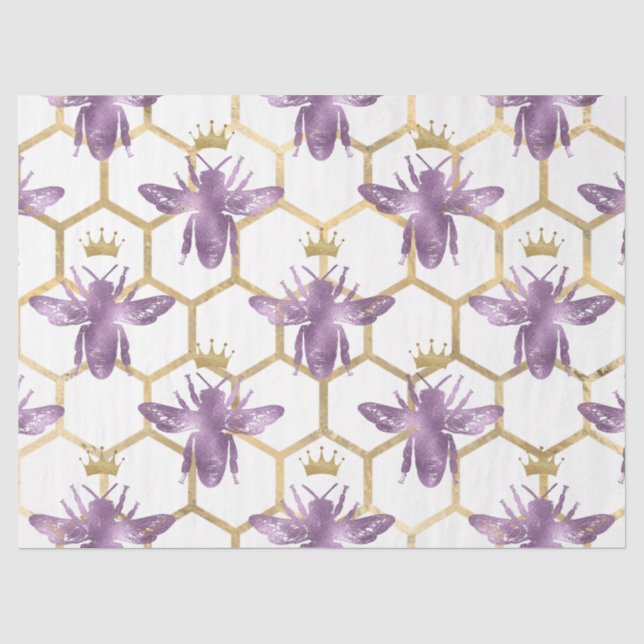 Papel De Seda Serie Queen Bee Diseño 33 (Anverso)