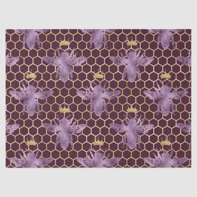 Papel De Seda Serie Queen Bee Diseño 35 (Anverso)