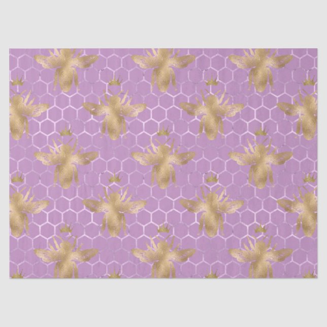 Papel De Seda Serie Queen Bee Diseño 37 (Anverso)