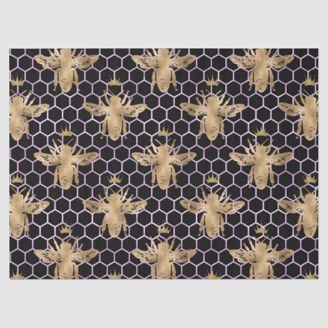 Papel De Seda Serie Queen Bee Diseño 38 (Anverso)
