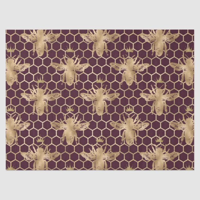 Papel De Seda Serie Queen Bee Diseño 39 (Anverso)