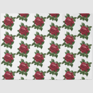 Papel De Seda Serie Red Rose Steampunk Diseño 11