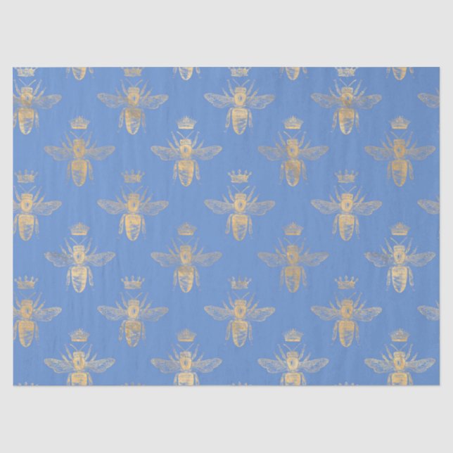 Papel De Seda Serie Serenity Bee Diseño 18 (Anverso)