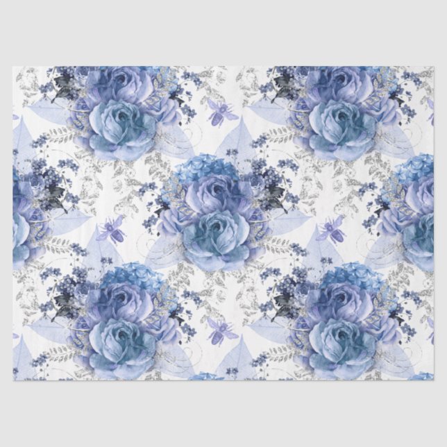 Papel De Seda Serie Serenity Bee Diseño 20 (Anverso)