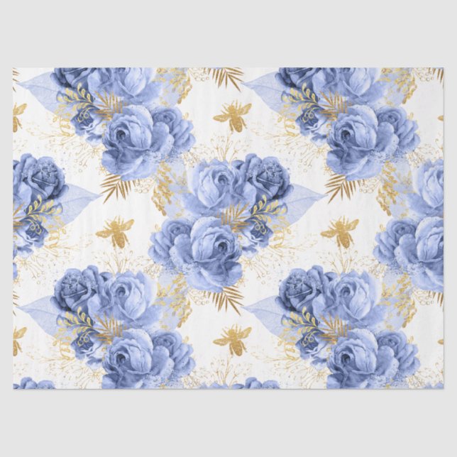 Papel De Seda Serie Serenity Bee Diseño 21 (Anverso)