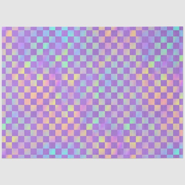 Papel De Seda Serie Violet y Arcoíris Diseño 11 (Anverso)