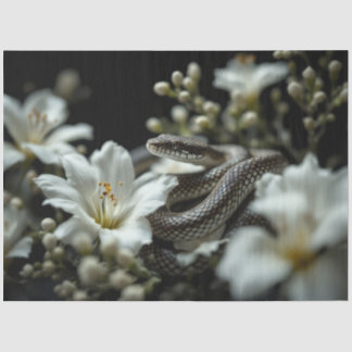 Papel De Seda Serpiente en el jardín