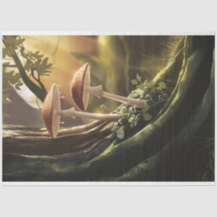 Papel De Seda Setas extravagantes en un decoro de árbol