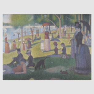 Papel De Seda Seurat Domingo La Grande Jatte Arte Fino