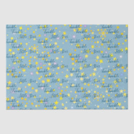 Papel De Seda Sexo suave Neutral Twinkle Twinkle Little Star