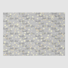 Papel De Seda Sexo suave Neutral Twinkle Twinkle Little Star