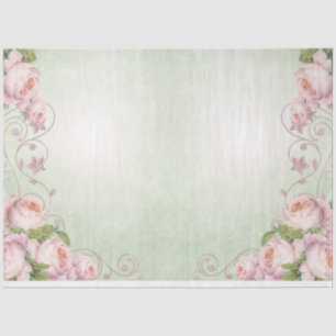 Papel De Seda Shabby Chic Collage Series Design 6