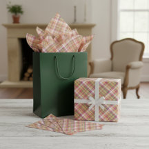 Shabby Chic Naranja Rosa Verde azulado Green White