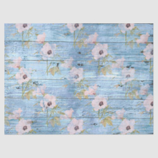 Papel De Seda Shabby Chic Wood Series Design 4