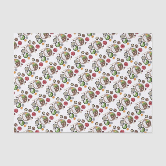 Papel De Seda Shabu-Shabu Japón Cocina japonesa caliente (Anverso)