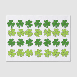 Papel De Seda Shamrock sombreado