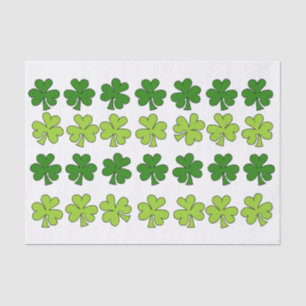 Papel De Seda Shamrock sombreado