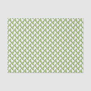 Papel De Seda Shamrock Three Leaf Clover Graphic