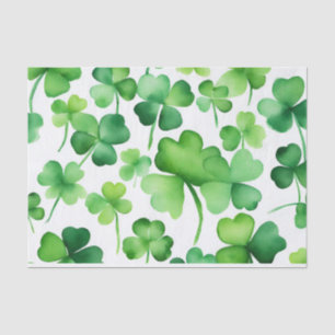 Papel De Seda Shamrock verde