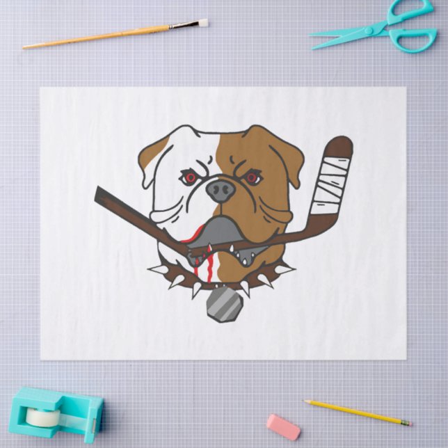 Papel De Seda SHORESY Sudbury Bulldogs (Artesanía)