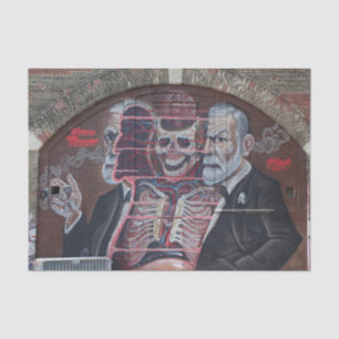 Papel De Seda Sigmund Freud Street Art